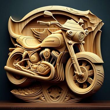 3D модель Yamaha XV 1600 (STL)